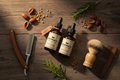 Beard Oil Pack Flat Lay